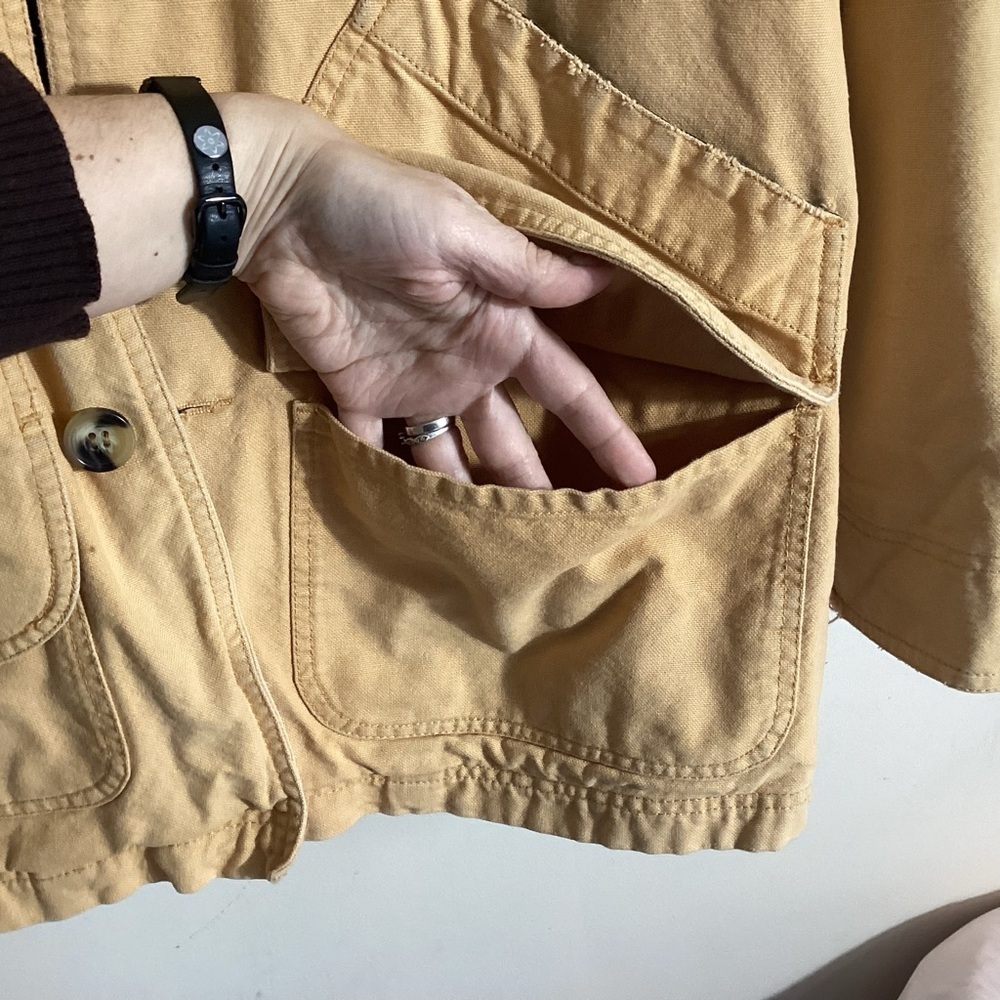 Lanesboro Outdoor Tan Canvas Barn Chore Jacket XL - Picture 9 of 16